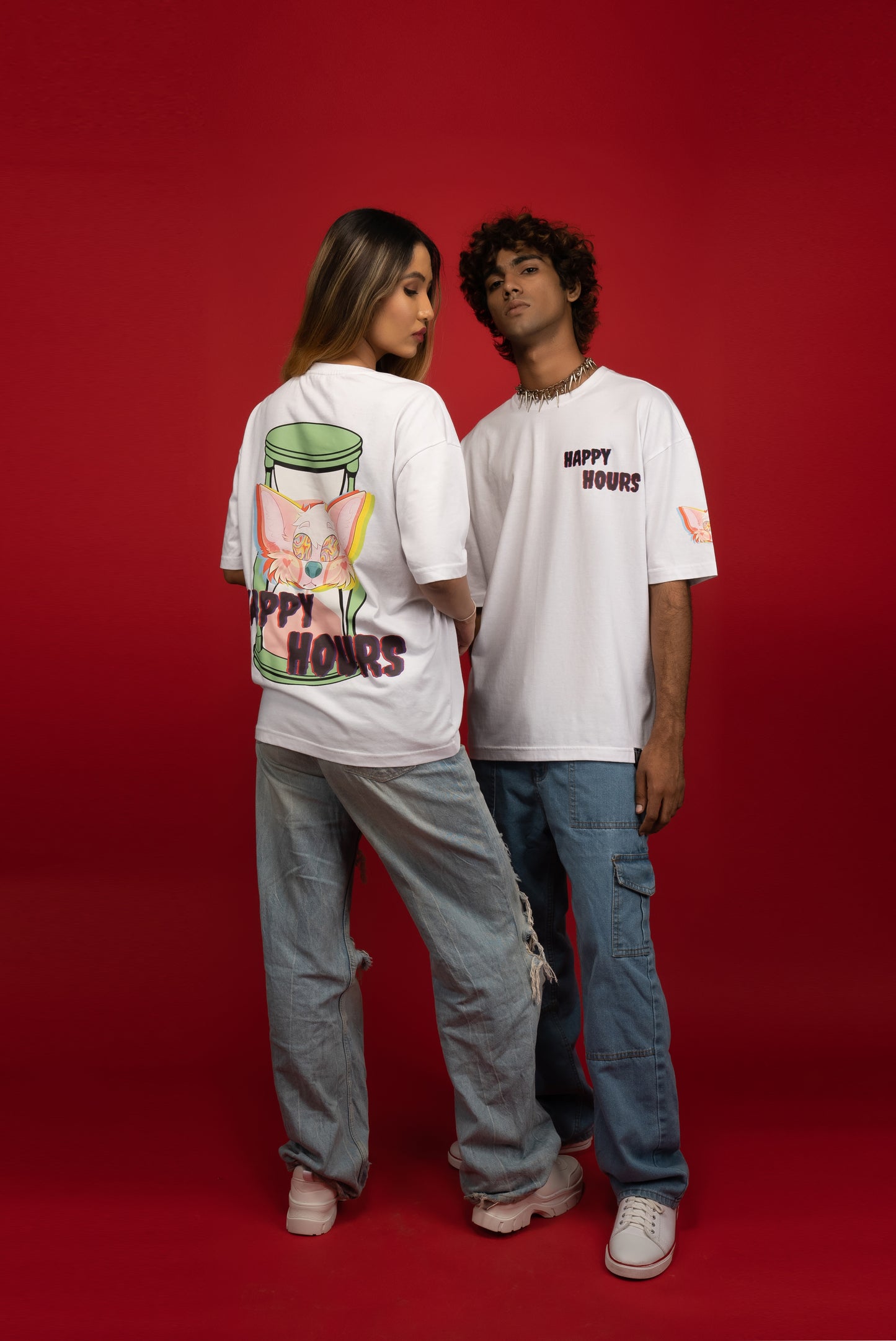 HAPPY HOUR OVERSIZED T-SHIRT
