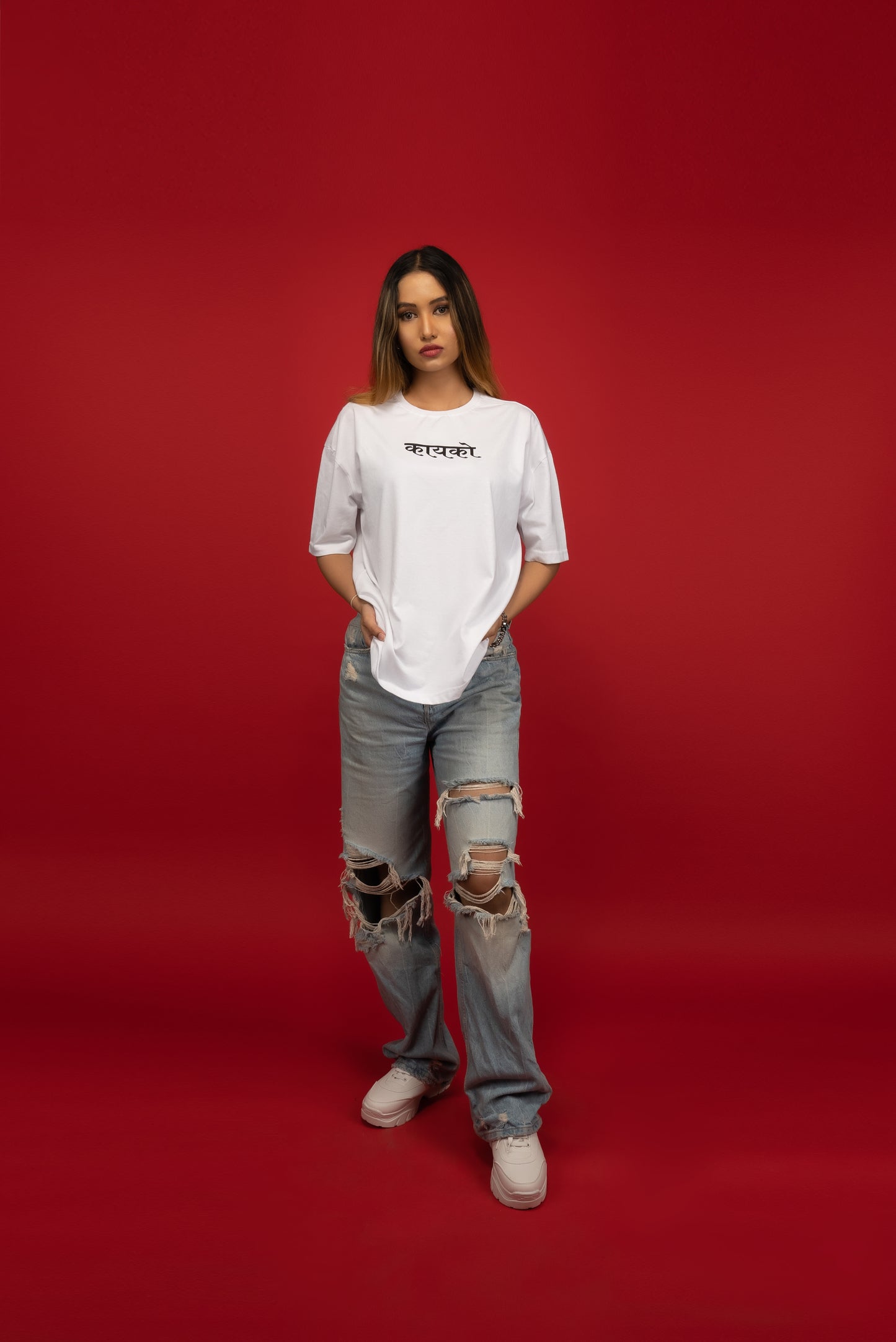 SEEKING WISDOM OVERSIZE T-SHIRT