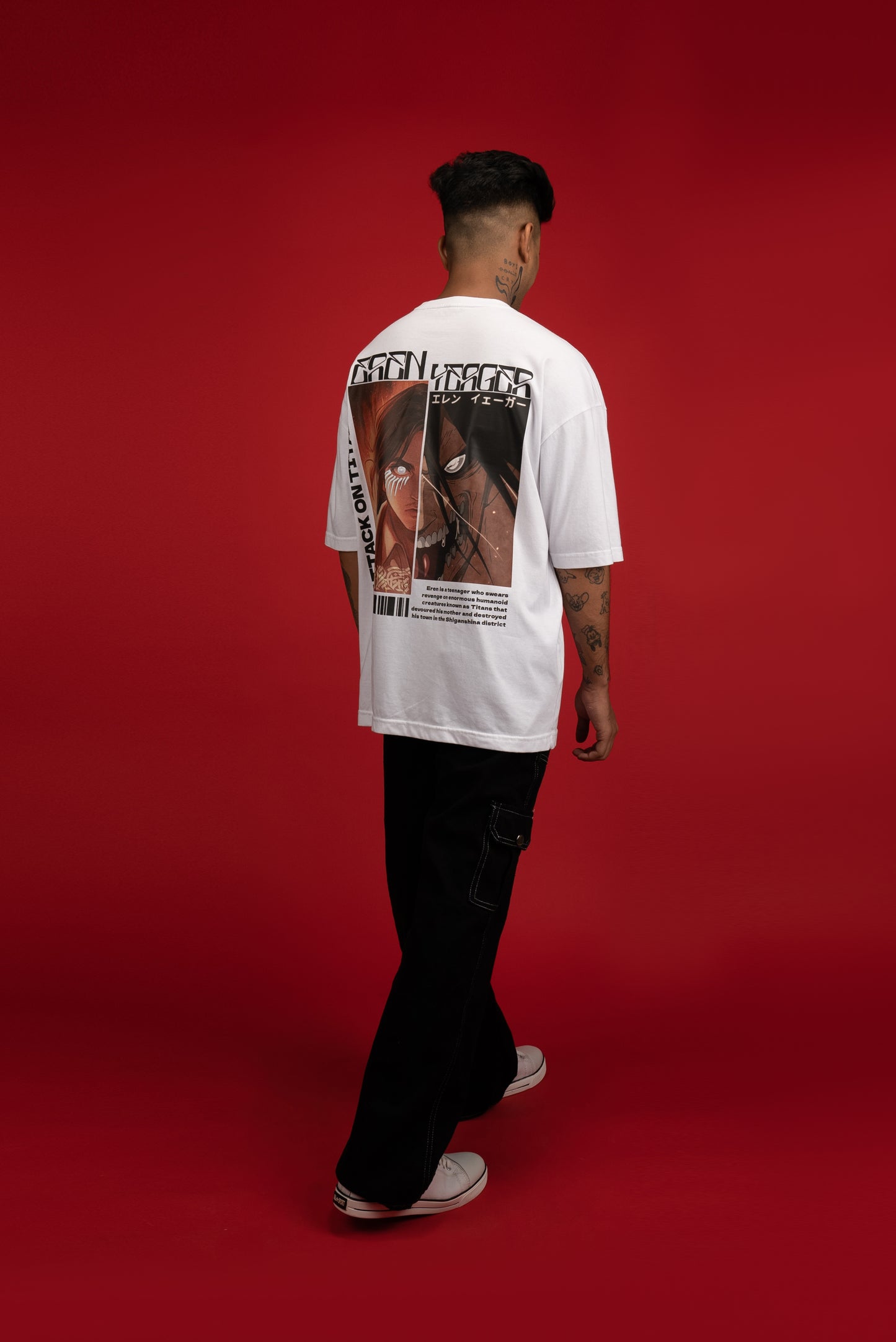 EREN YEAGER OVERSIZE T-SHIRT