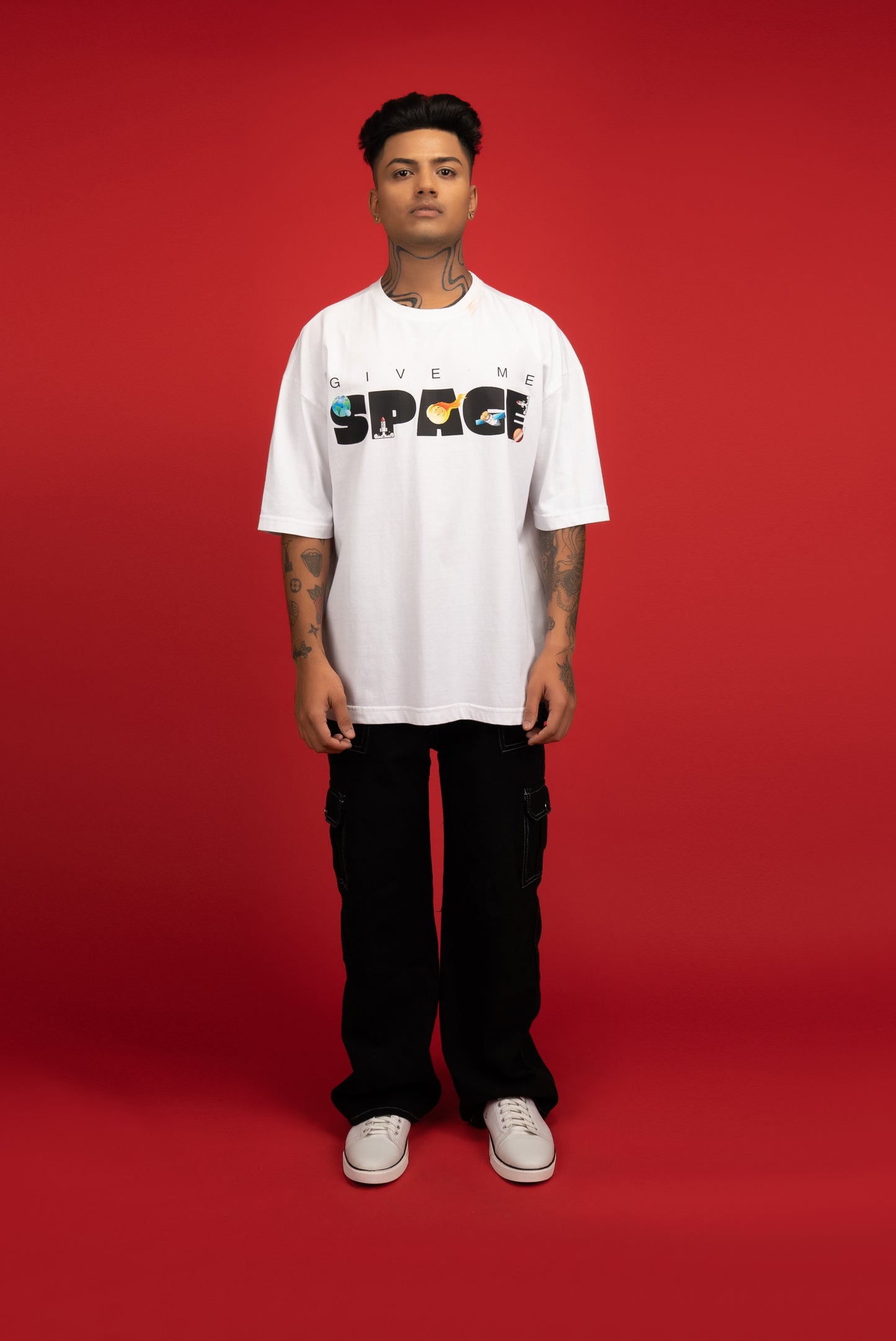 SPACE OVERSIZE T-SHIRT