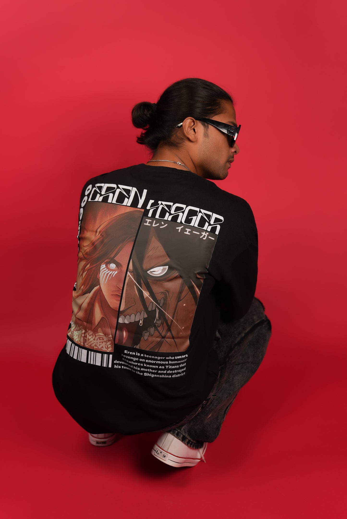 EREN YEAGER OVERSIZE T-SHIRT