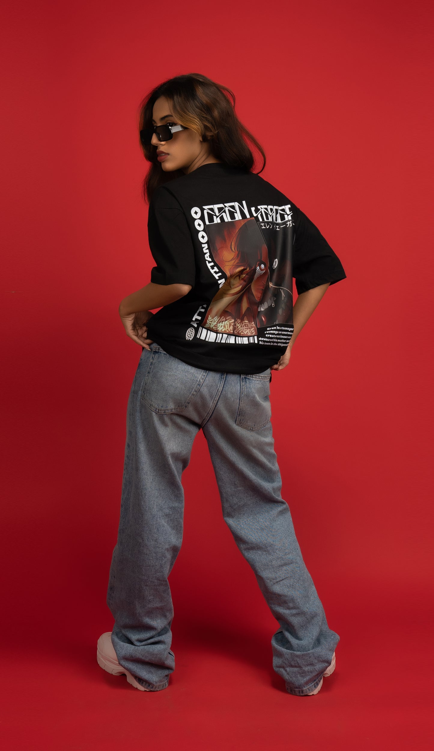 EREN YEAGER OVERSIZE T-SHIRT